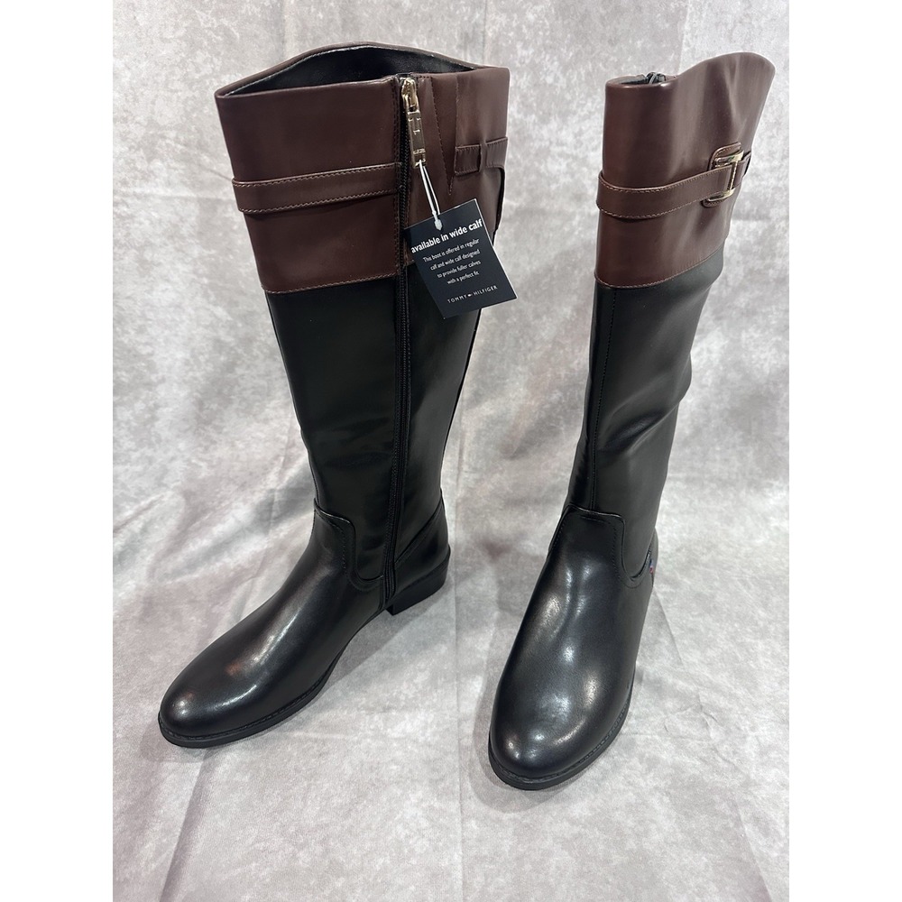 Tommy Hilfiger Women's Size 9M-WC Boots Wide Calf